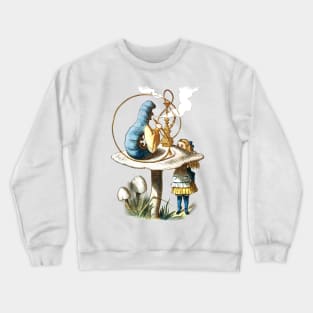 The Caterpillar - Alice In Wonderland Crewneck Sweatshirt